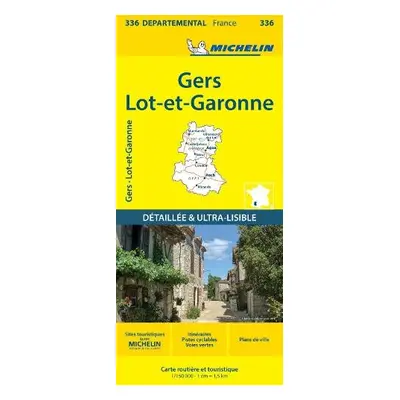 Gers Lot-et-Garonne - Michelin Local Map 336 - Michelin