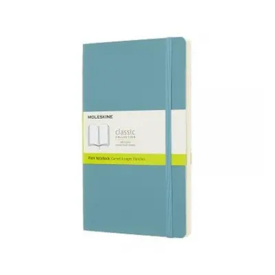 Moleskine Reef Blue Notebook Large Plain Soft