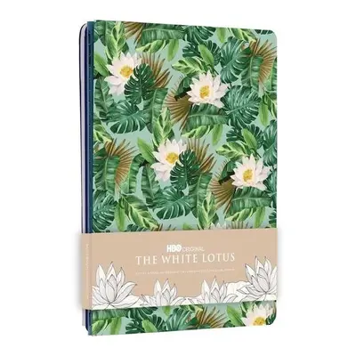 White Lotus Sewn Notebook Collection (Set of 3) - Insight Editions