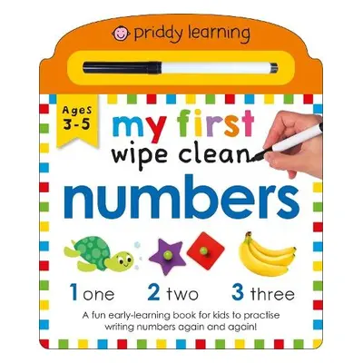 My First Wipe Clean Numbers - Books, Priddy a Priddy, Roger