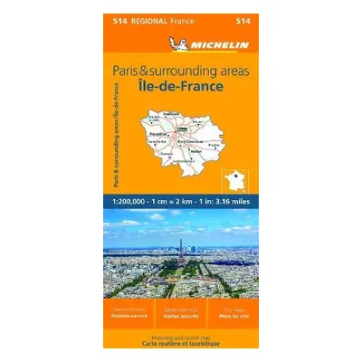 Ile-de-France - Michelin Regional Map 514 - Michelin