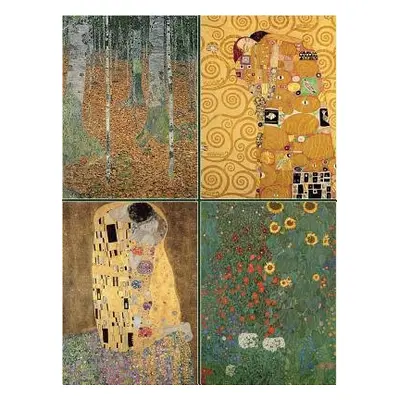 Set of Four Magnetic Notepads: KLIMT