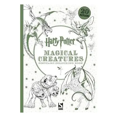 Harry Potter Magical Creatures Postcard Colouring Book