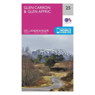 Glen Carron a Glen Affric - Ordnance Survey