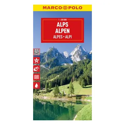 Alps Marco Polo Map - Marco Polo