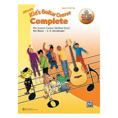 ALFREDS KIDS GUITAR COURSE COMPLETE BOOK - MANUS, RAY