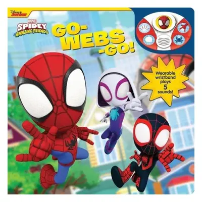 Disney Junior Marvel Spidey and His Amazing Friends: Go-Webs-Go! Sound Book and Wristband - Pi K