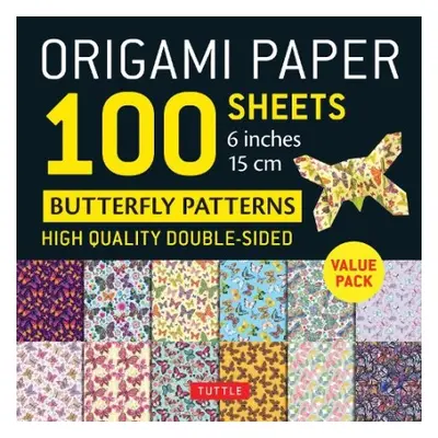 Origami Paper 100 Sheets Butterfly Patterns 6" (15 cm)