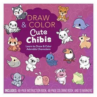 Draw and Color Cute Chibis - Editors of Chartwell Books