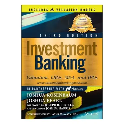 Investment Banking - Rosenbaum, Joshua a Pearl, Joshua