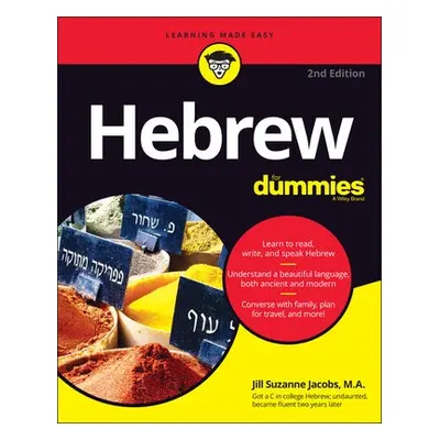 Hebrew For Dummies - Jacobs, Jill Suzanne