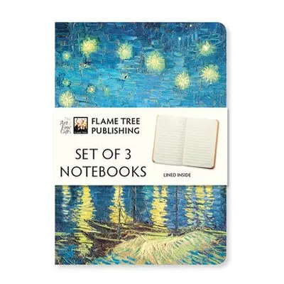 Vincent van Gogh Set of 3 Mini Notebooks