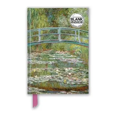 Claude Monet: Bridge over a Pond of Water Lilies (Foiled Blank Journal)