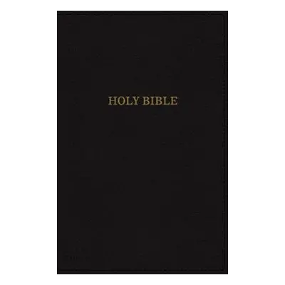 KJV Holy Bible: Giant Print with 53,000 Cross References, Deluxe Black Leathersoft, Red Letter, 