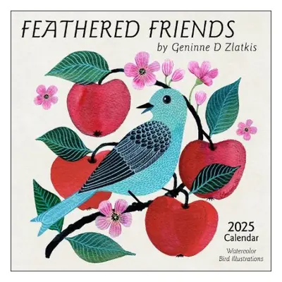 Feathered Friends 2025 Wall Calendar - Zlatkis, Geninne D