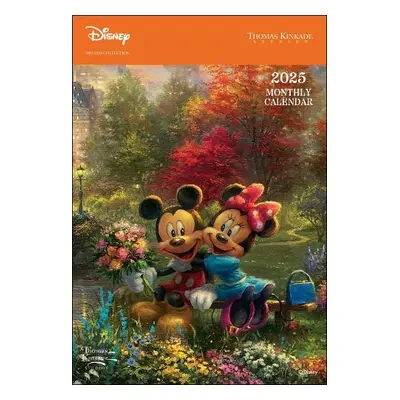 Disney Dreams Collection by Thomas Kinkade Studios: 12-Month 2025 Monthly Pocket Planner Calenda