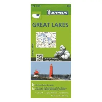 Great Lakes - Zoom Map 173 - Michelin