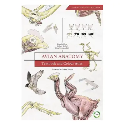 Avian Anatomy 2nd Edition: Textbook and Colour Atlas - Konig, Horst Erich