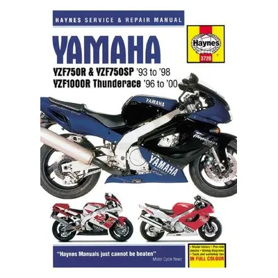 Yamaha YZF750R a YZF1000R Thunderace (93 - 00) Haynes Repair Manual - Haynes Publishing