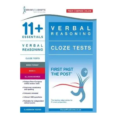 11+ Essentials Verbal Reasoning: Cloze Tests Book 4