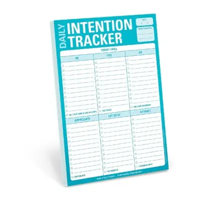 Knock Knock Intention Tracker Pad (Pastel Version) - Knock Knock