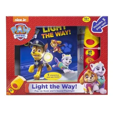 Nickelodeon PAW Patrol: Light the Way! Play-a-Sound Book and 5-Sound Flashlight