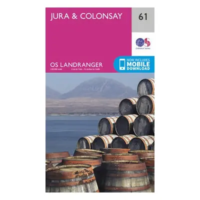 Jura a Colonsay - Ordnance Survey