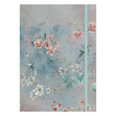 Flowers a Birds Blossom A6 Notebook