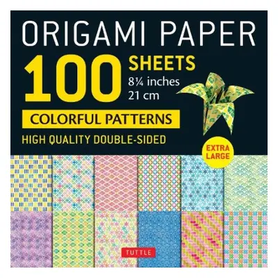 Origami Paper 100 sheets Colorful Patterns 8 1/4" (21 cm)