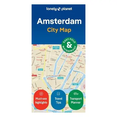 Lonely Planet Amsterdam City Map - Lonely Planet