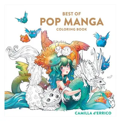 Best of Pop Manga Coloring Book - D'Errico, Camilla