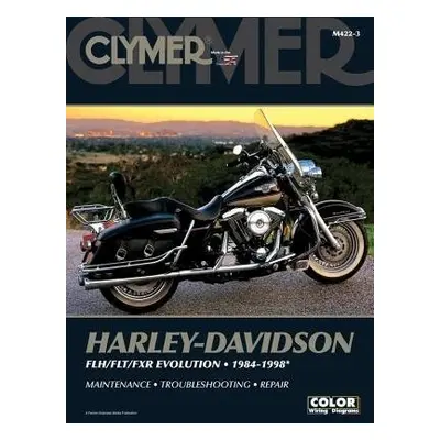 Harley-Davidson Road King, Electra, Tour Glide, Low Rider Motorcycle (1984-1998) Clymer Repair M