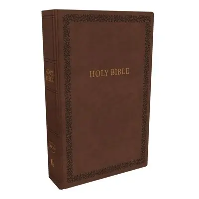 NKJV, Holy Bible, Soft Touch Edition, Leathersoft, Brown, Comfort Print - Thomas Nelson