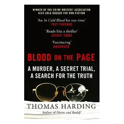 Blood on the Page - Harding, Thomas