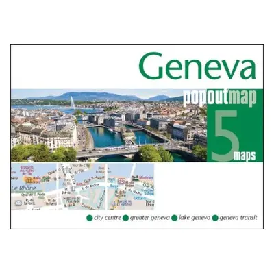 Geneva PopOut Map - pocket size, pop up, street map of Geneva