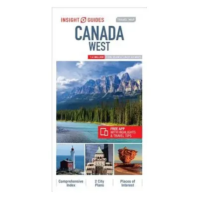 Insight Guides Travel Map Canada West