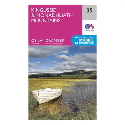 Kingussie a Monadhliath Mountains - Ordnance Survey