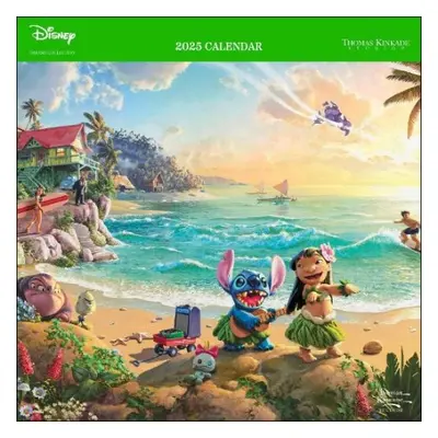 Disney Dreams Collection by Thomas Kinkade Studios: 2025 Wall Calendar - Kinkade, Thomas a Thoma