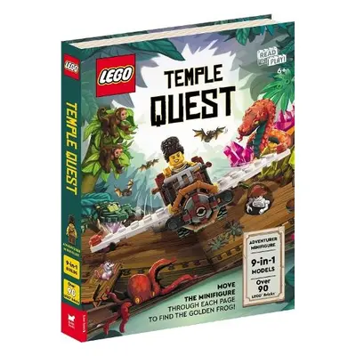 LEGO® Books: Temple Quest (with adventurer minifigure, nine buildable models, play scenes and o