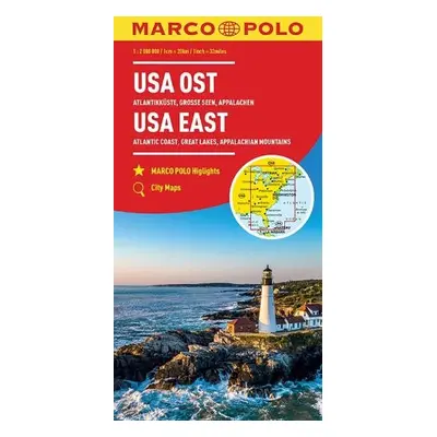 USA East Marco Polo Map - Marco Polo