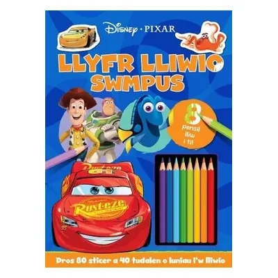 Disney Pixar: Llyfr Lliwio Swmpus - Disney