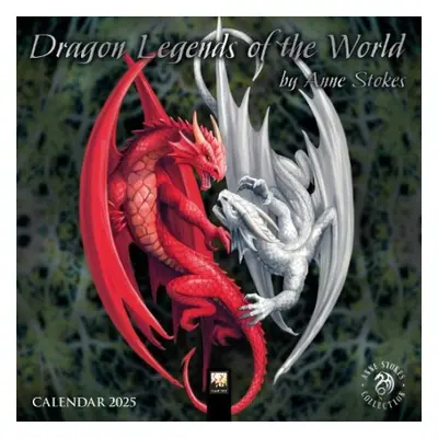 Anne Stokes: Dragon Legends of the World Mini Wall calendar 2025 (Art Calendar)