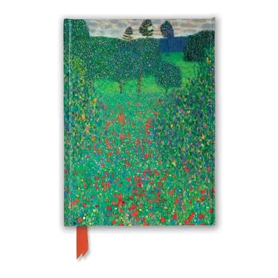 Gustav Klimt: Poppy Field (Foiled Journal)