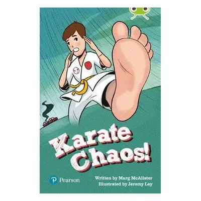 Bug Club Independent Fiction Year Two Lime Plus a Karate Chaos - McAllister, Margaret