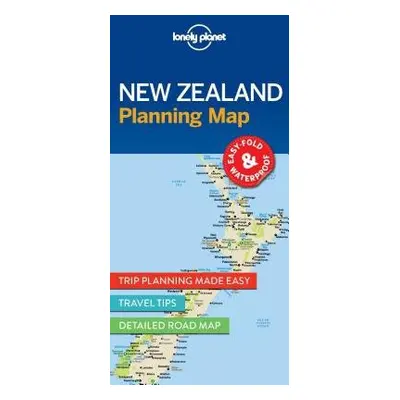 Lonely Planet New Zealand Planning Map - Lonely Planet