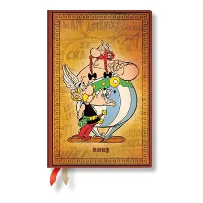 Asterix a Obelix (The Adventures of Asterix) Mini 12-month Horizontal Hardback Dayplanner 2025 (