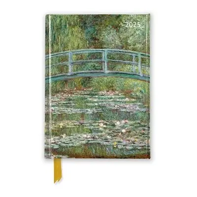 Claude Monet: Bridge over a Pond of Water Lilies 2025 Luxury Pocket Diary Planner - Week to View