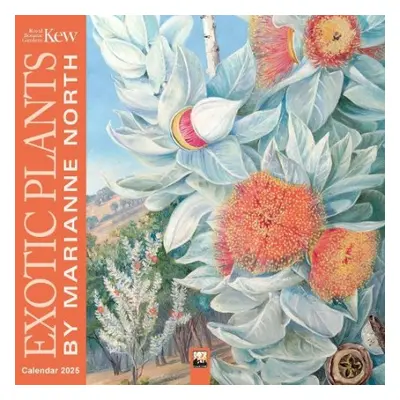 Kew Gardens: Exotic Plants by Marianne North Wall Calendar 2025 (Art Calendar)