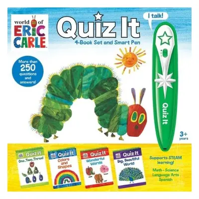 World of Eric Carle: Quiz It 4-Book Set and Smart Pen - Pi Kids