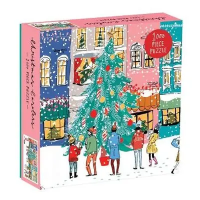 Christmas Carolers Square Boxed 1000 Piece Puzzle